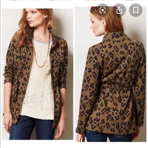 Tabitha Leopard Jacket from Anthropologie
